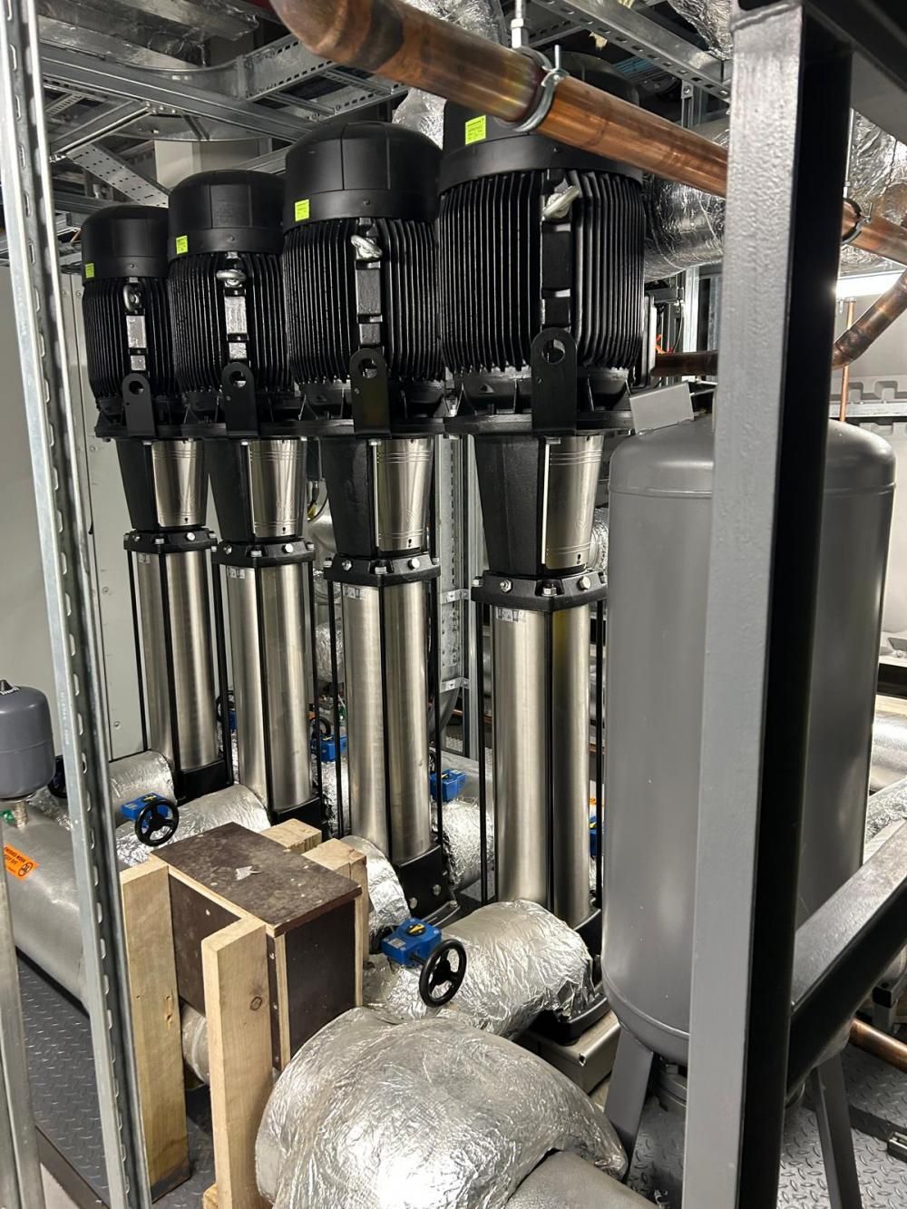 Commercial pump station and control equipment